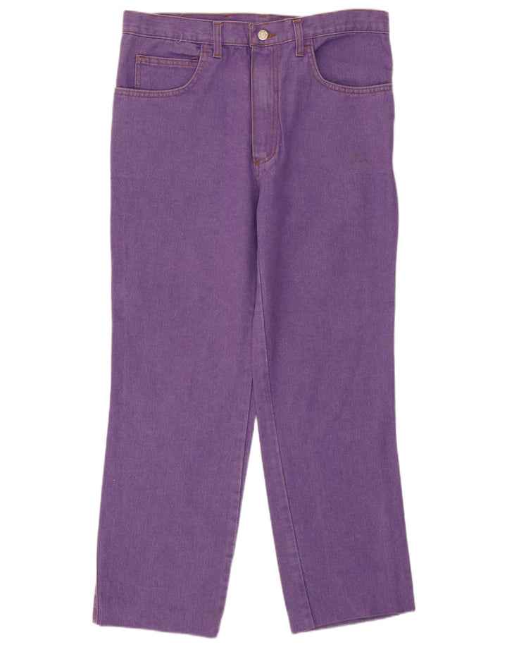 Calça jeans reta masculina West Story IT 48 médio W34 L28 roxo