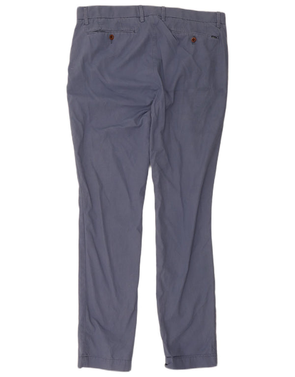 Calça Chino Masculina Slim Fit Polo Ralph Lauren W36 L34 Algodão Azul