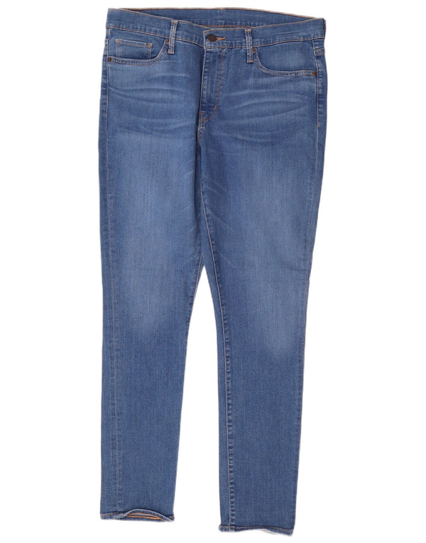 Jeans skinny feminino Levi's W32 L30 algodão azul
