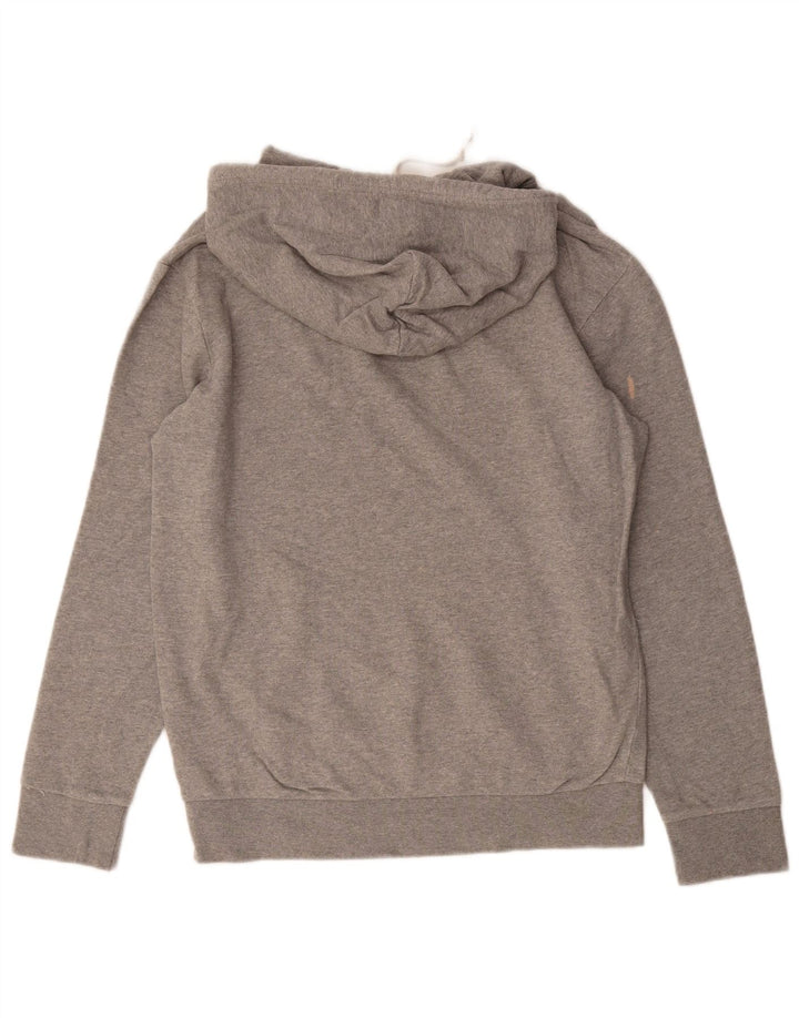 Suéter com capuz gráfico masculino LEVI'S pequeno algodão cinza