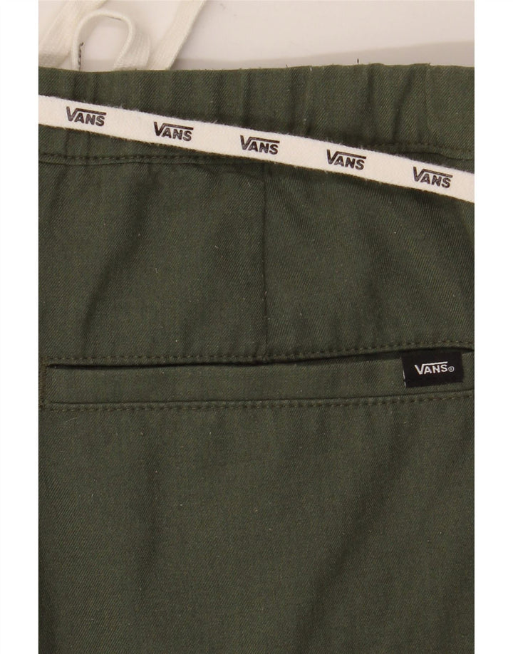 Calça Vans Masculina Straight Cargo Grande W32 L28 Verde Poliéster