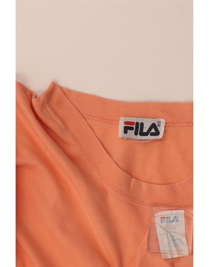 Fila Camiseta Masculina Top Grande Algodão Rosa