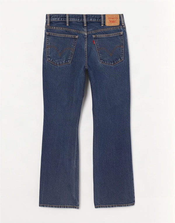 Levi's Masculino 517 Bootcut Jeans W32 L30 Azul Algodão