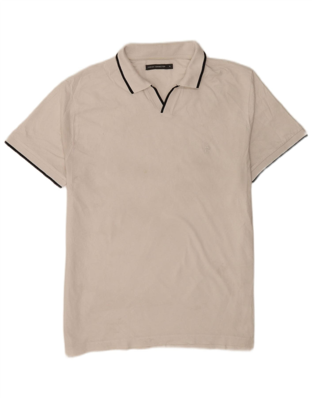 Camisa polo masculina French Connection XL branca