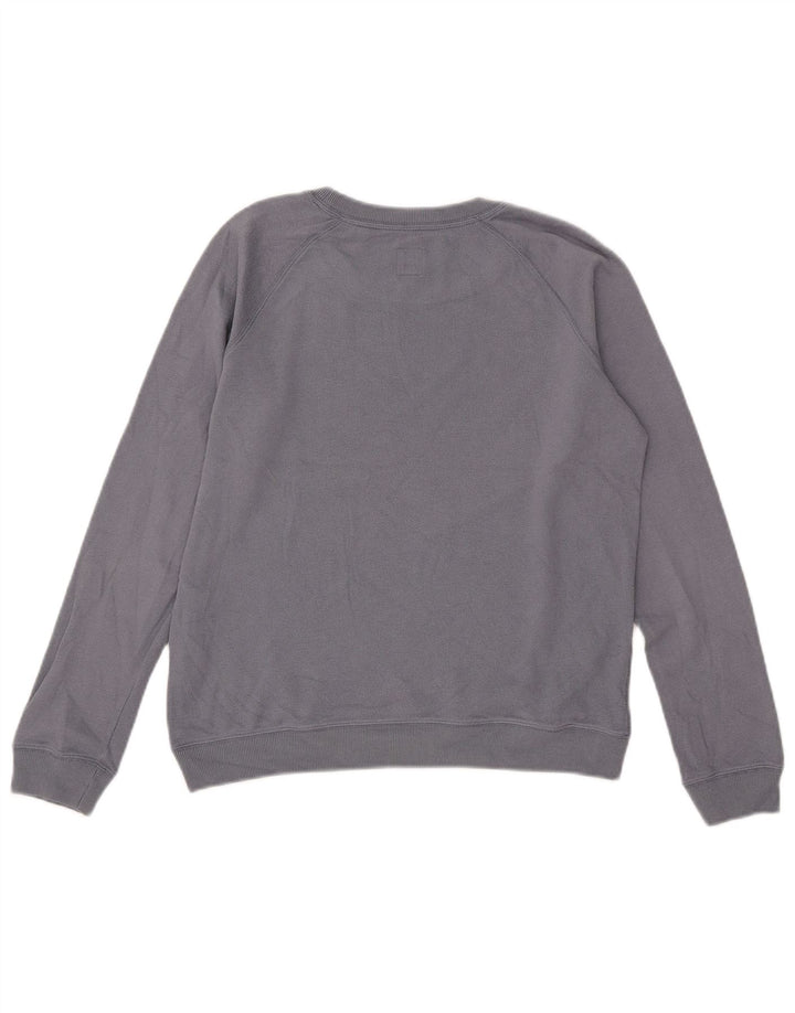 Jack Wills moletom feminino oversized jumper UK 10 pequeno azul