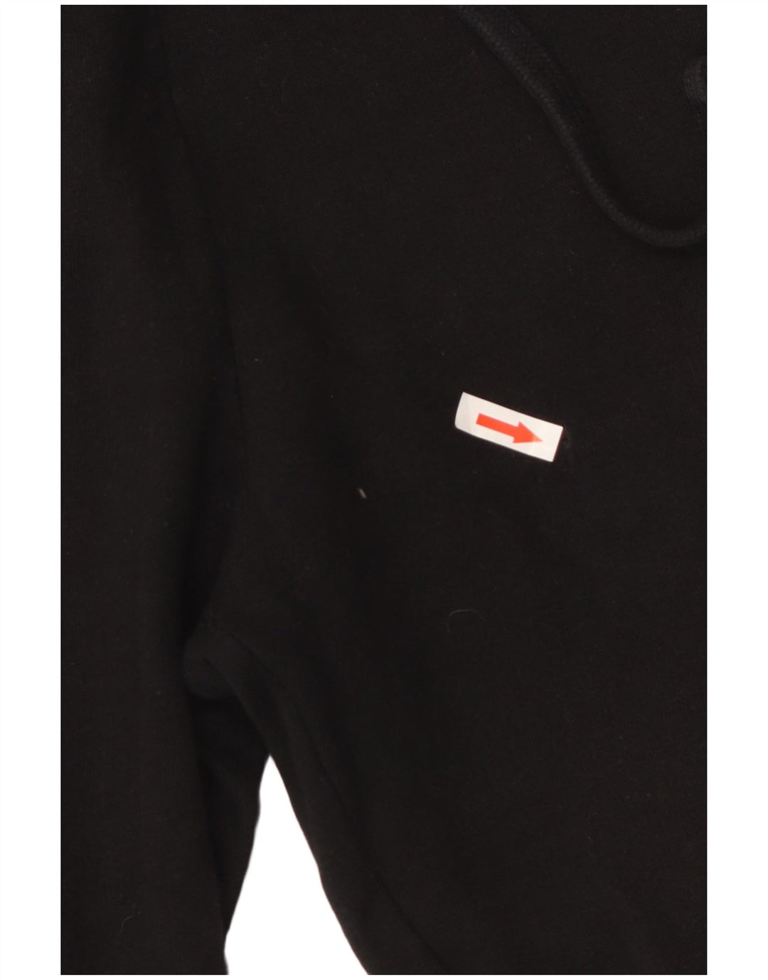 Calça esportiva feminina JACK WILLS com estampa gráfica e jogging UK 8 pequena preta