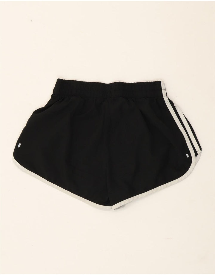 Shorts esportivos femininos Adidas UK 4 XS preto poliéster