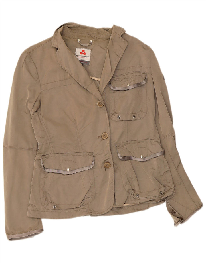 Jaqueta utilitária feminina PEUTEREY IT 46 grande poliamida cinza