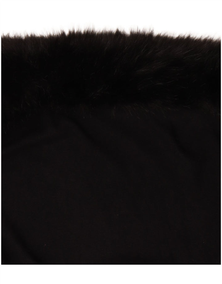 Casaco Poncho Vintage Feminino Tamanho Único Preto