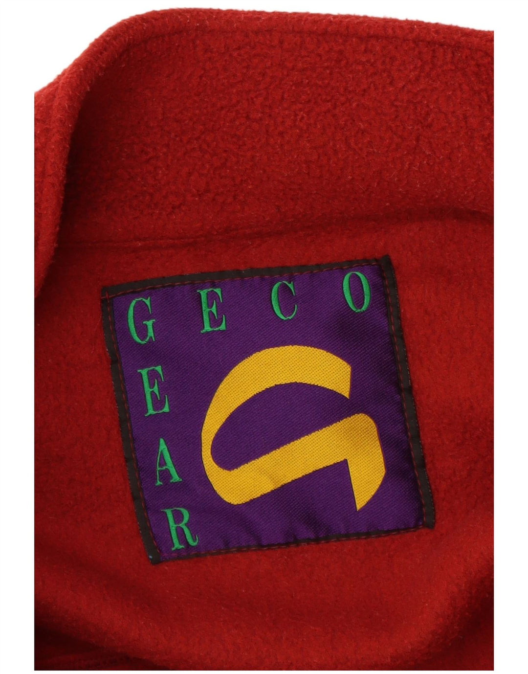 Jaqueta masculina de lã GEAR UK 42 XL vermelha