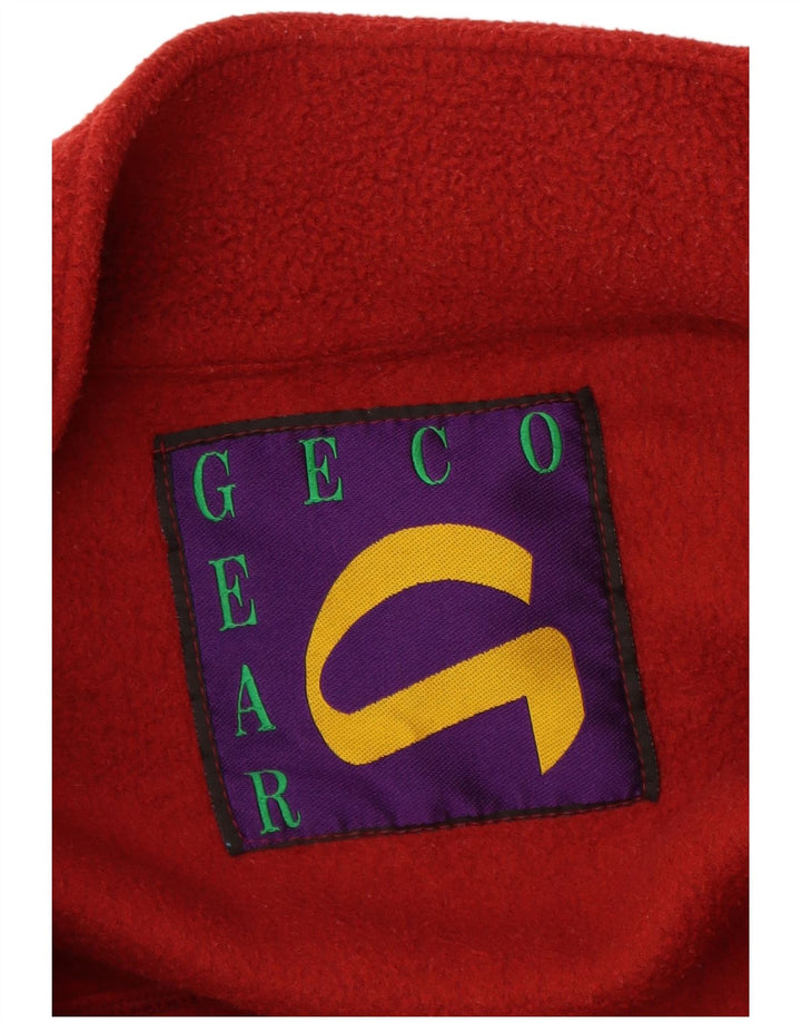 Jaqueta masculina de lã GEAR UK 42 XL vermelha