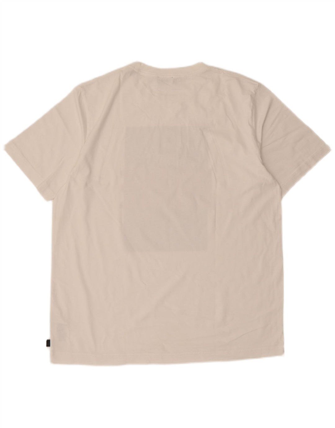 Diesel Camiseta masculina gráfica Top grande de algodão branco