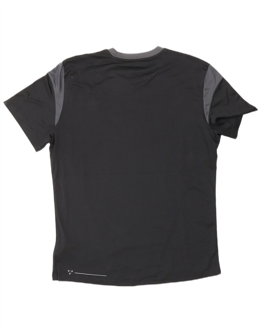 Camiseta masculina UMBRO grande poliéster colorblock preto