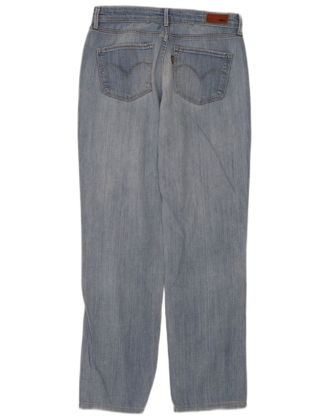 Jeans retos femininos Levi's W28 L28 algodão azul