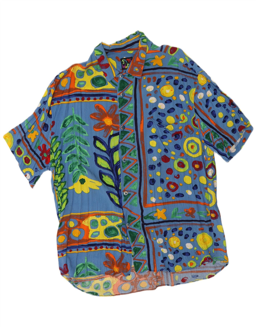 Camisa masculina de manga curta JAMS WORLD XL multicolorida floral