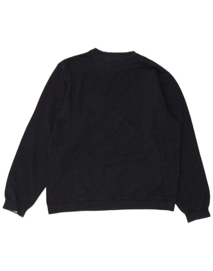 Champion feminino gráfico moletom jumper UK 14 médio preto