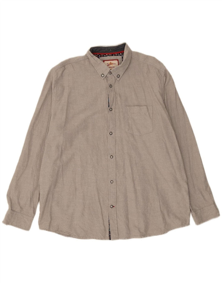 Camisa masculina JOE BROWNS 2XL algodão cinza