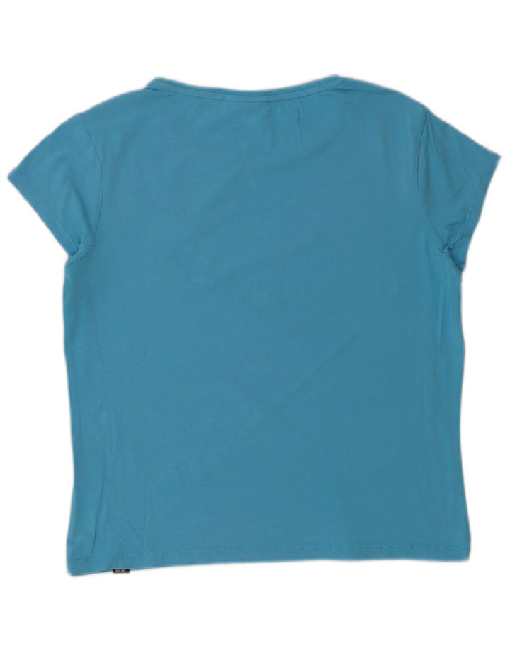 Camiseta feminina ELLESSE UK 12 azul médio