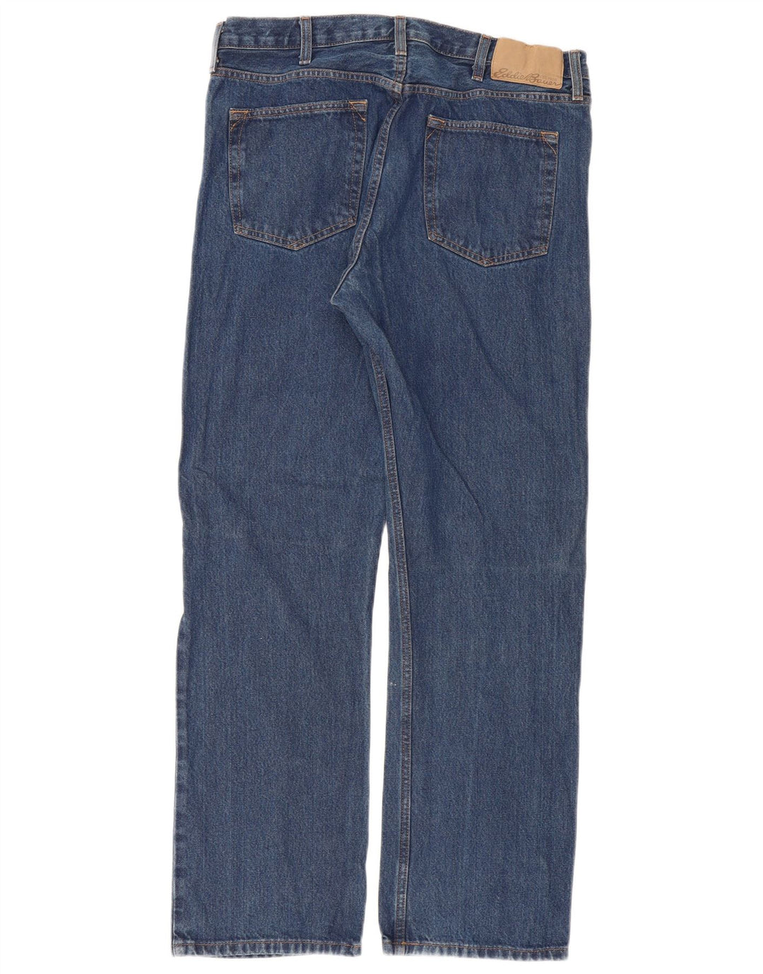 Eddie Bauer Jeans retos femininos W36 L32 algodão azul