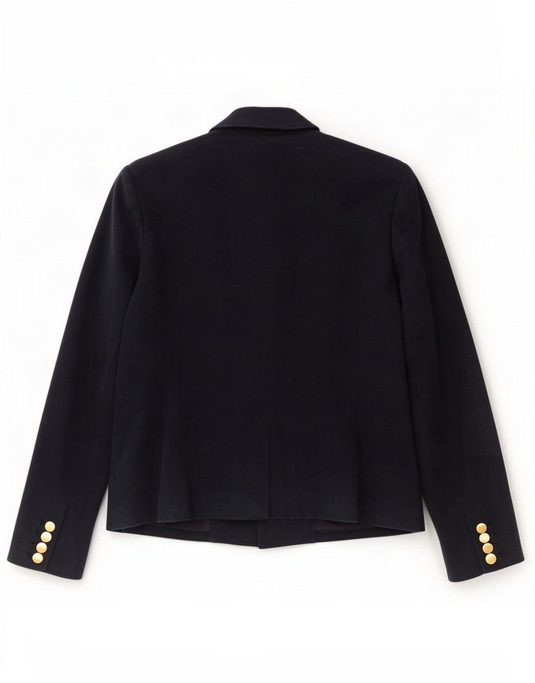 Jaqueta blazer feminina Michael Kors com peito duplo EUA 8 azul marinho médio