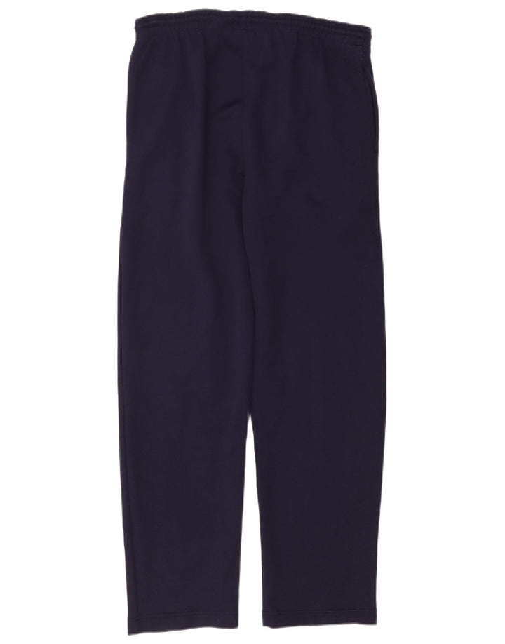 Calça de treino masculina Reebok Graphic grande poliéster azul marinho