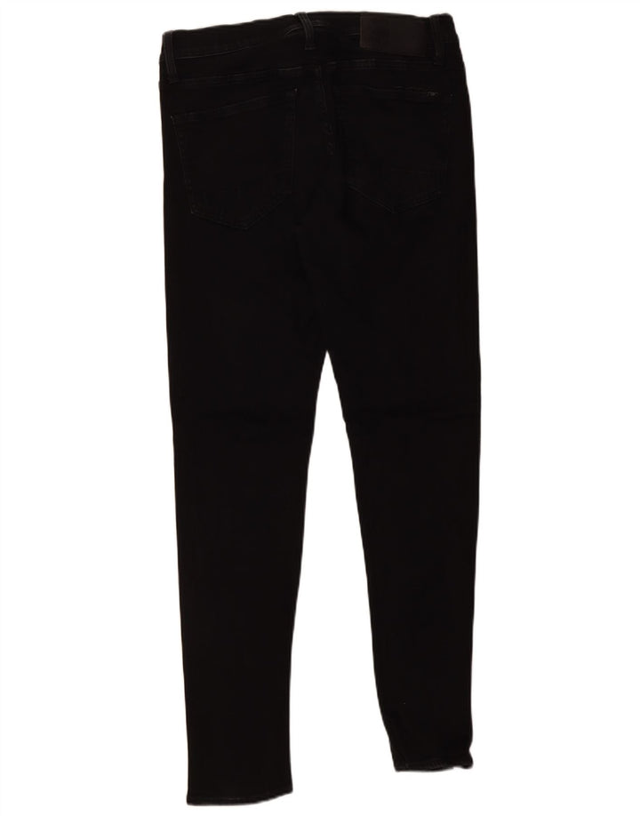 G-Star Masculino 3301 Slim Jeans W32 L32 Algodão Preto