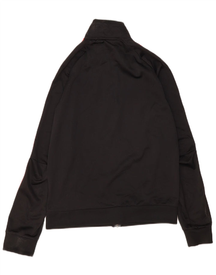 ADIDAS Mens Tracksuit Top Jacket XS Poliéster Preto