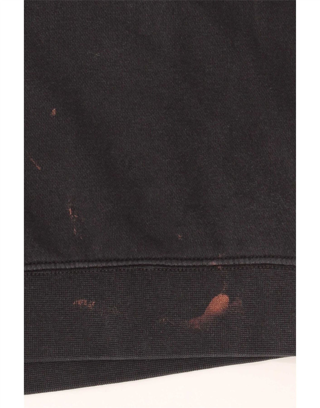 Moletom feminino Nike com zíper 1/4 oversized jumper UK 10 pequeno algodão preto
