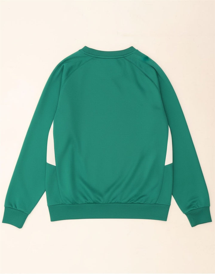 PUMA moletom masculino jumper grande verde colorblock poliéster