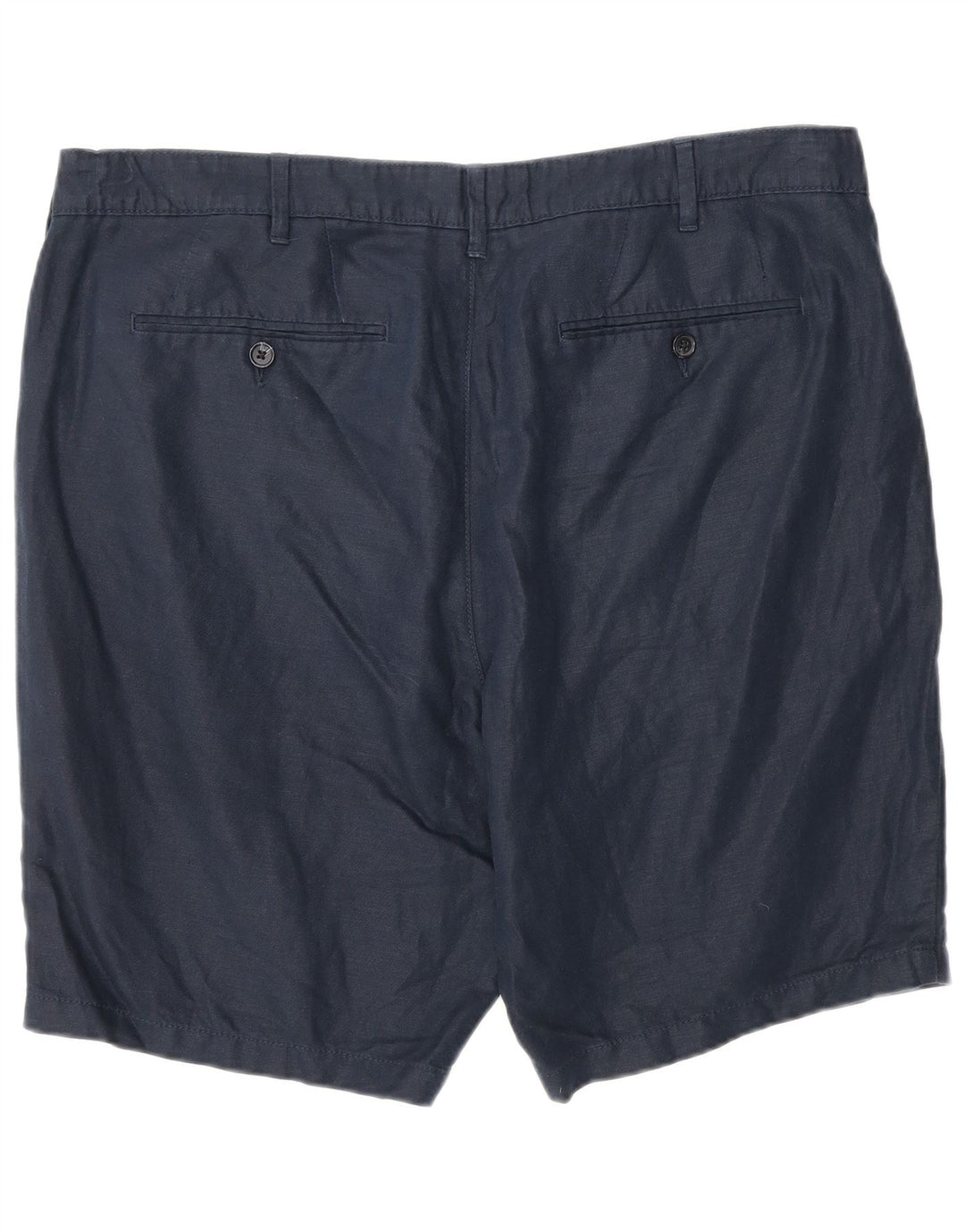 Shorts Chino Masculino Marks & Spencer W38 XL Azul Marinho Algodão