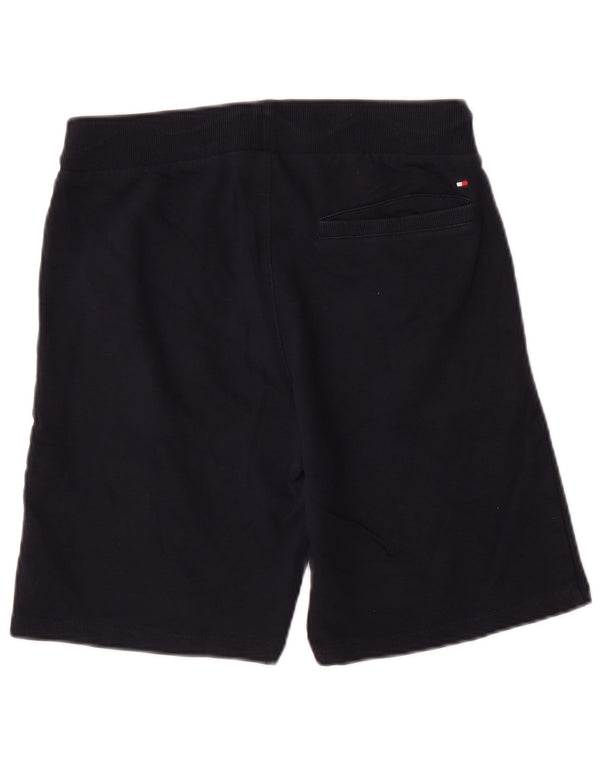 Shorts esportivos gráficos TOMMY HILFIGER para meninos 15-16 anos azul marinho algodão
