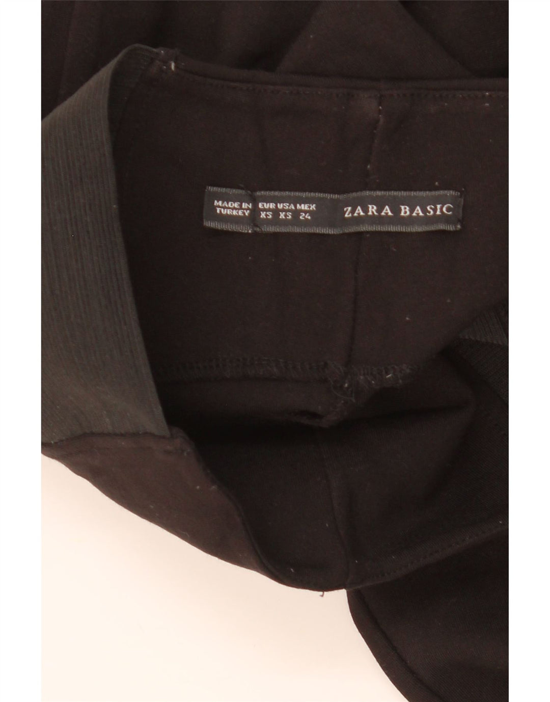 Calça legging feminina ZARA UK 4 XS preta