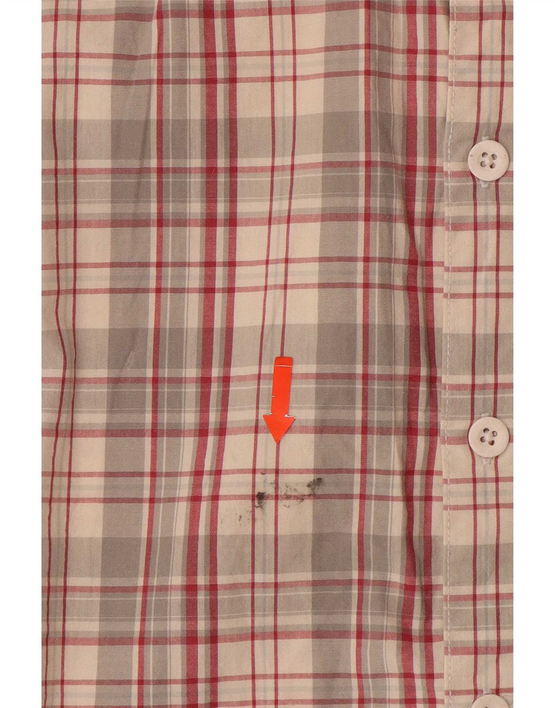 Camisa masculina de manga curta Weird Fish, grande algodão xadrez multicolorido