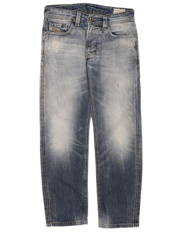 Diesel Girls Larkee-TJ Jeans cônicos desgastados 13-14 anos W30 L27 Azul