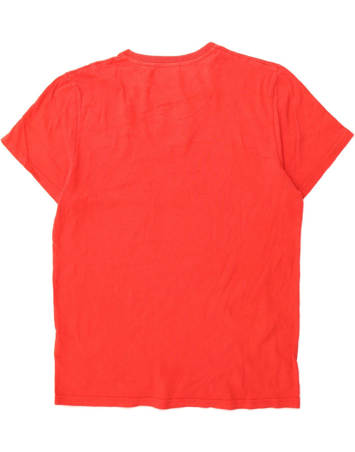 SUPERDRY Womens Real Graphic T-Shirt Top 2XL Red Cotton Vintage Superdry and Second-Hand Superdry from Messina Hembry 