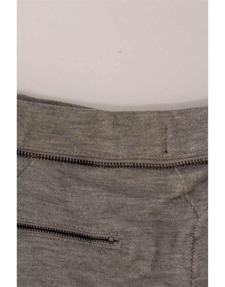 Calça de treino masculina Zara Joggers XL cinza algodão