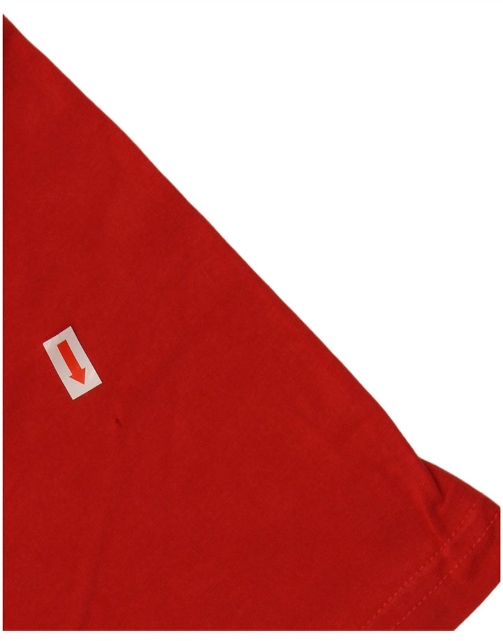 Ellesse Camiseta Masculina Top Médio Vermelho