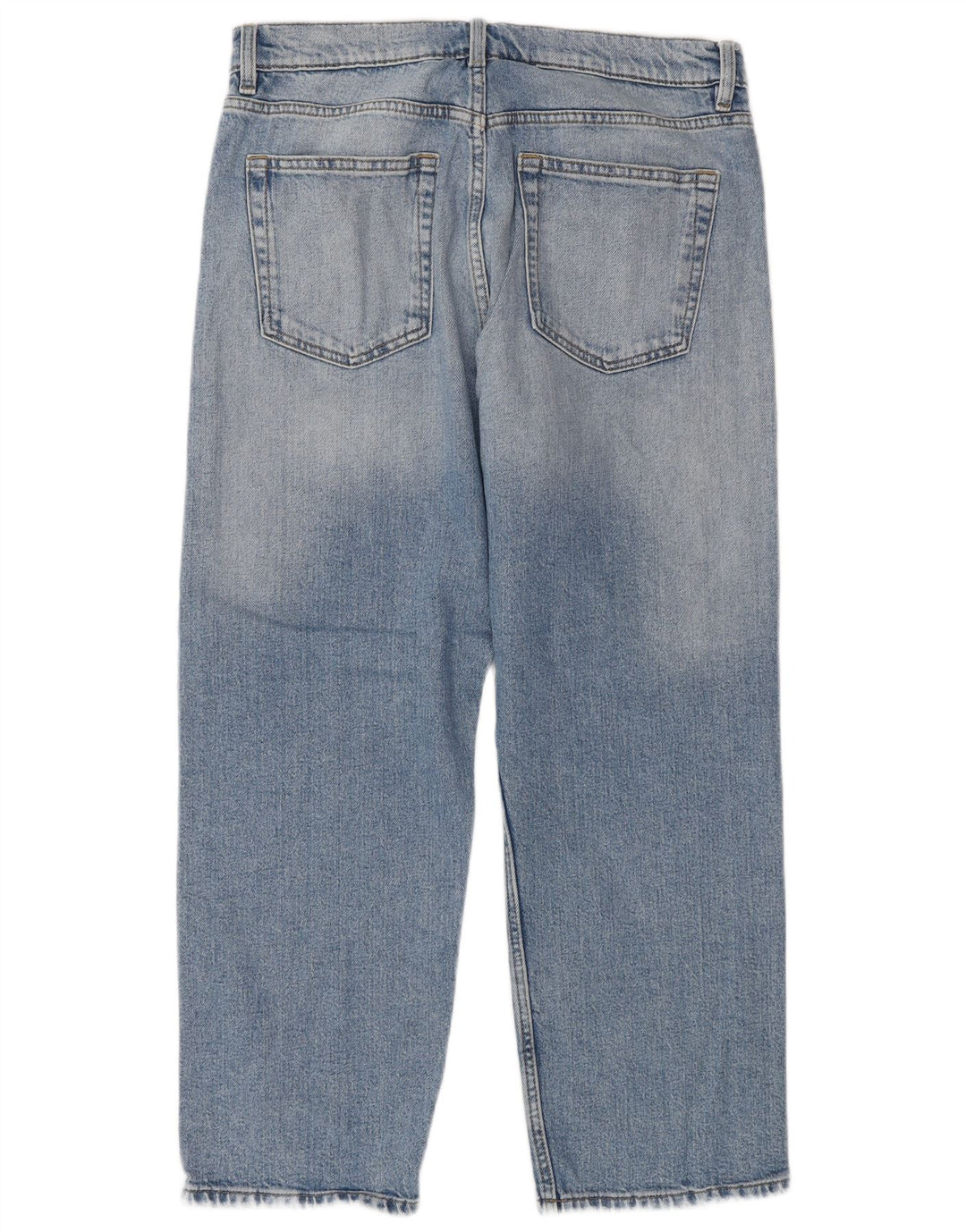 Jeans Marks & Spencer Regular Straight Feminino UK 12 Médio W30 L25 Azul