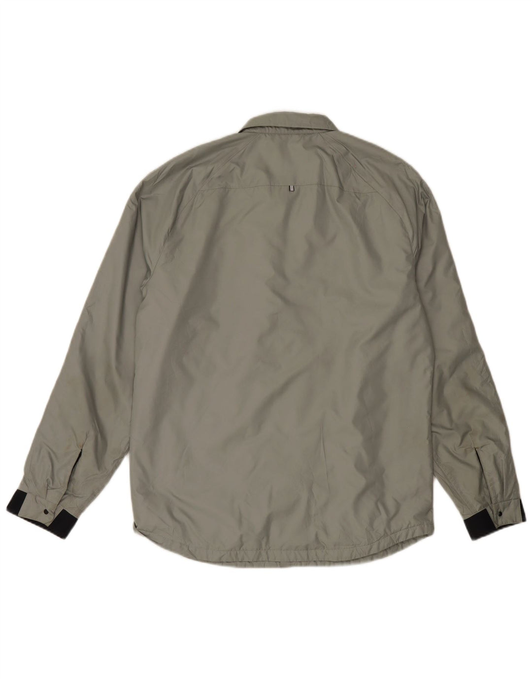 Jaqueta bomber masculina Oakley Slim Fit UK 40 grande poliéster cinza