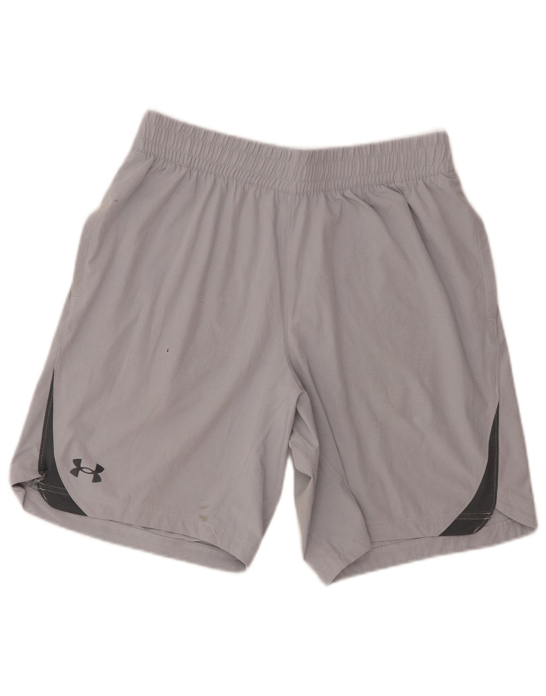 Under Armour Mens Graphic Sport Shorts Médio Cinza Colourblock Poliéster