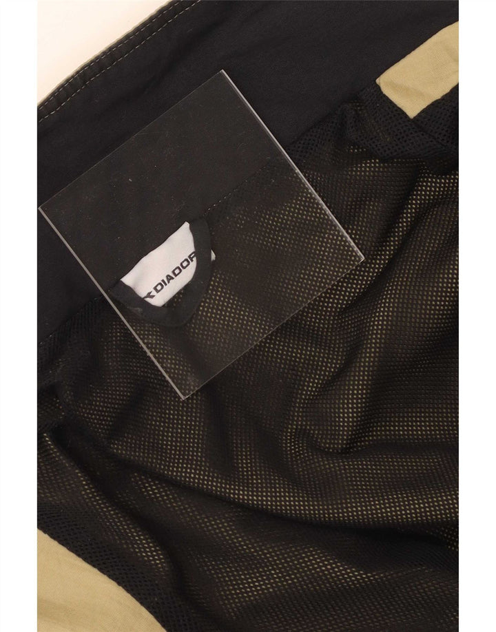 Jaqueta de chuva masculina Diadora UK 40 grande bege