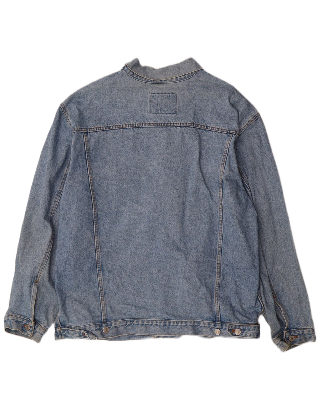 Jaqueta jeans masculina Levi's 501 UK 42 XL azul