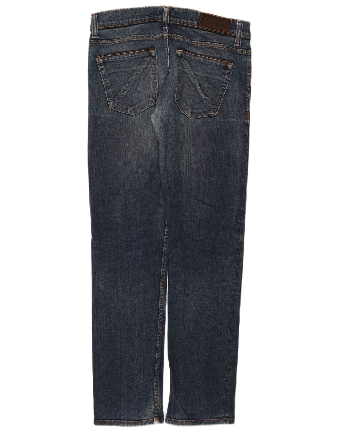 Zara Mens Straight Jeans EU 42 Grande W32 L32 Azul
