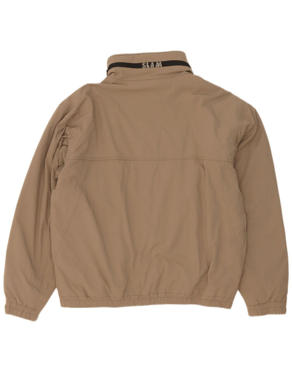 Jaqueta bomber masculina Slam UK 44 2XL nylon bege