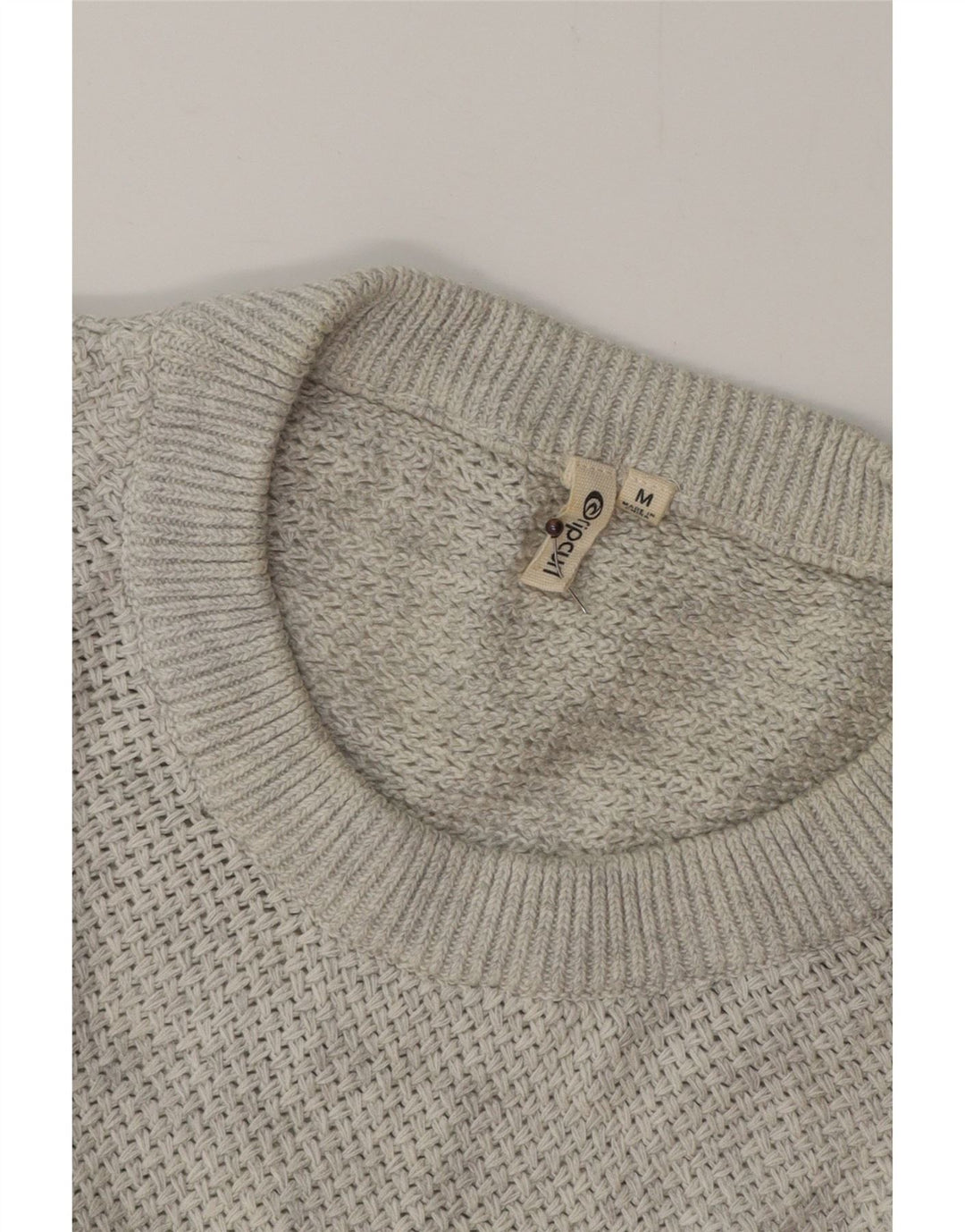 Suéter masculino RIP CURL com gola redonda cinza médio