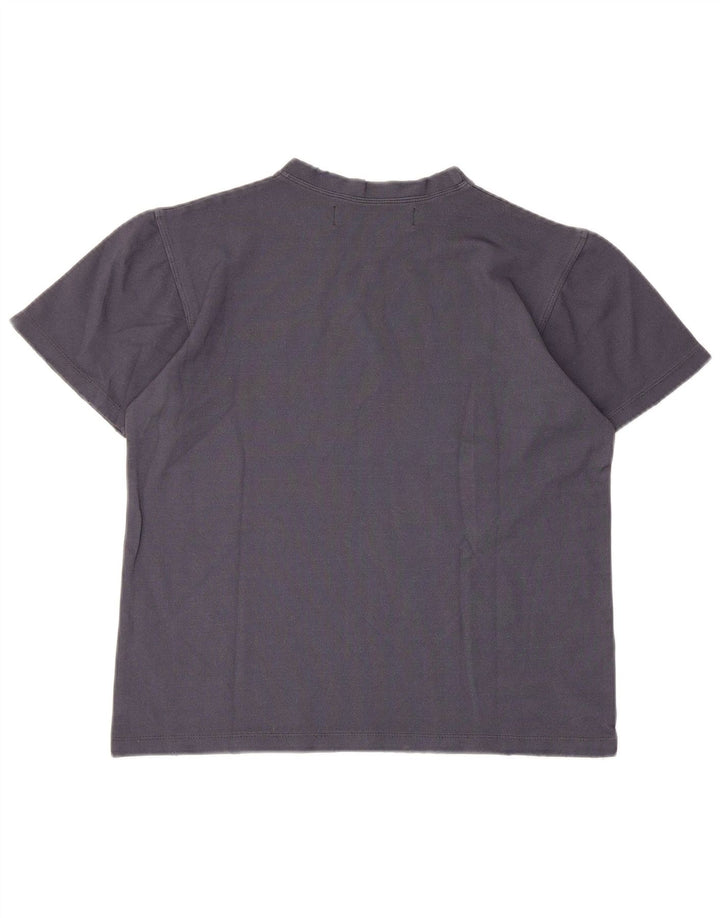 Camiseta gráfica ROY ROGERS para meninos 13-14 anos grande algodão azul marinho