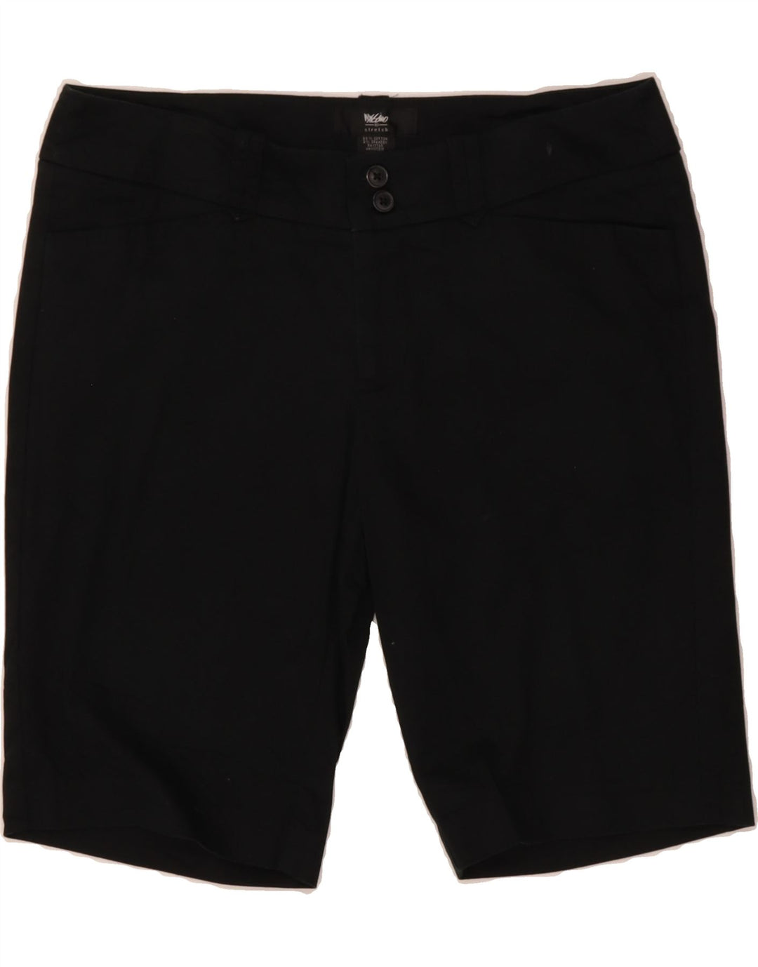 MOSSIMO Womens Casual Shorts US 8 Medium W30 Black Cotton Vintage Mossimo and Second-Hand Mossimo from Messina Hembry 