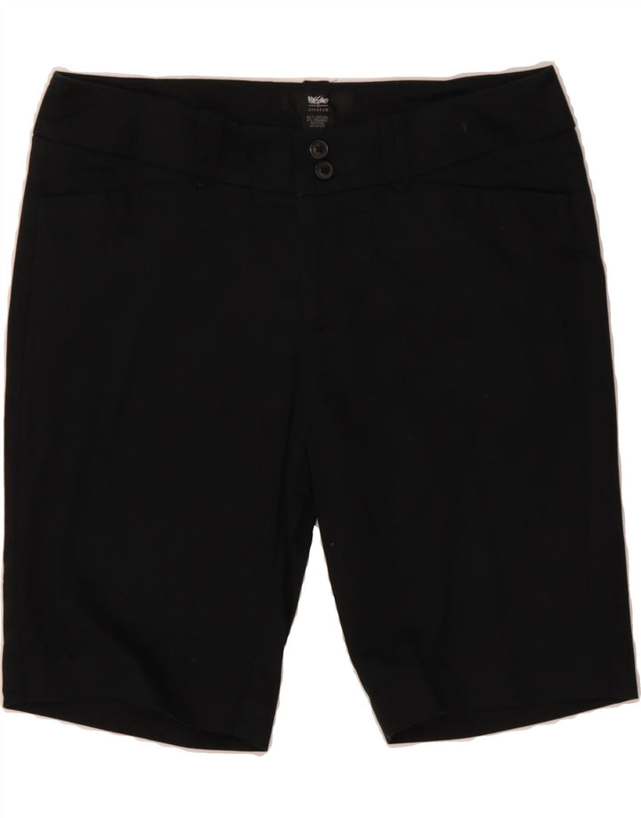 MOSSIMO Womens Casual Shorts US 8 Medium W30 Black Cotton Vintage Mossimo and Second-Hand Mossimo from Messina Hembry 