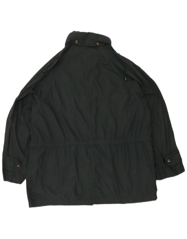 Brooksfield Mens Hooded Utility Jacket IT 50 Large Green