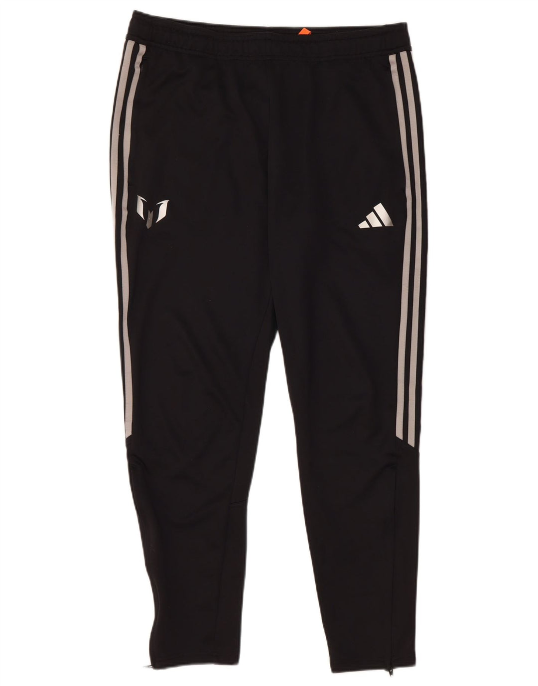 Calça Adidas Mens MESSI Treino Grande Poliéster Preto